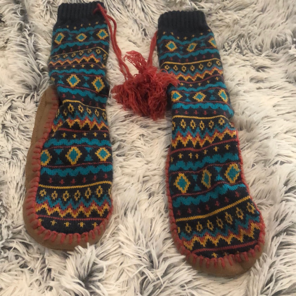 Patterned Booties